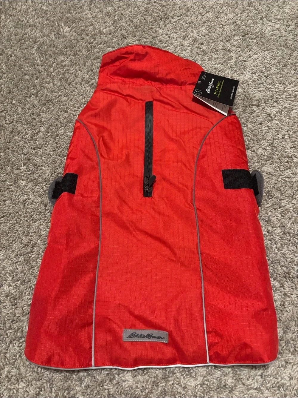 NWT Eddie Bauer PET Peak Performance Dog Coat Large